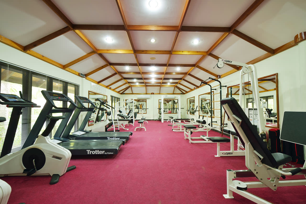 Håll formen under semestern och träna i hotellets gym