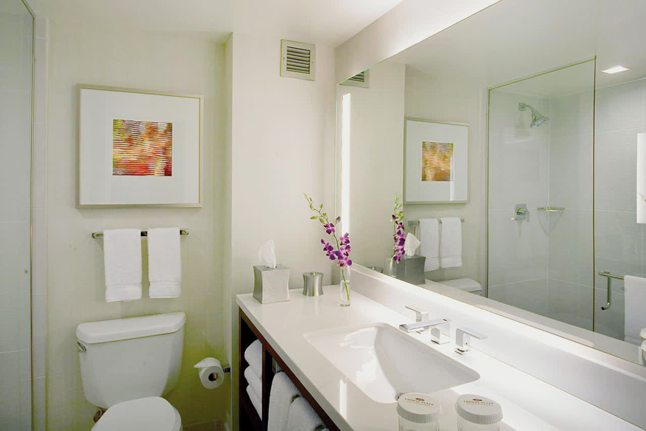 Exempel på badrum för dubbelrum standard