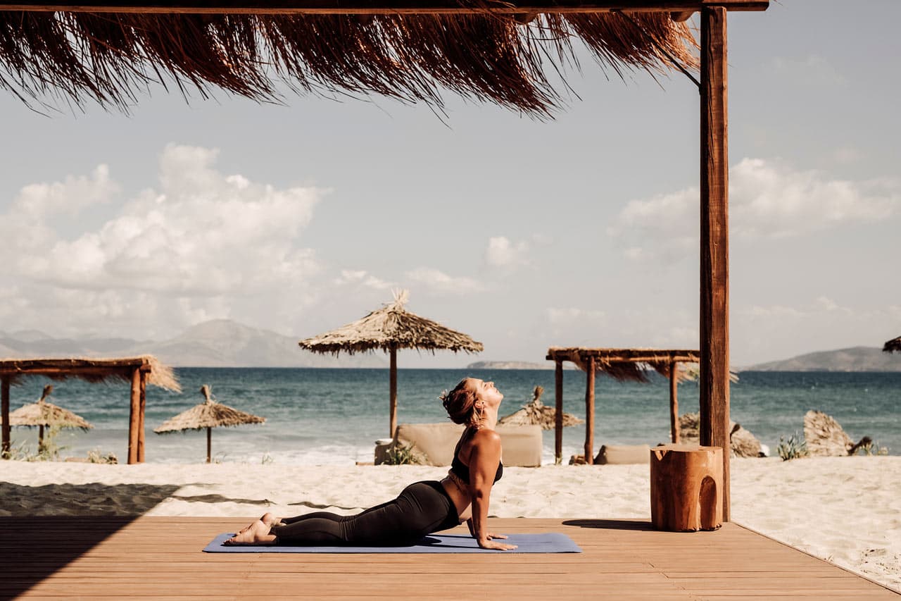 Yoga med havsutsikt - passa på att boka en privat yogasession