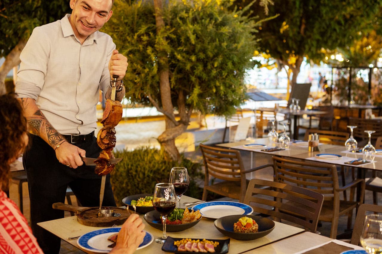 Braseiro Rodizio Brazilian Steakhouse - för gäster som bokar halv- eller helpension