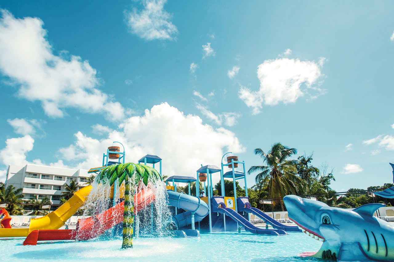 Splash Water World på Punta Cana Riu Resort