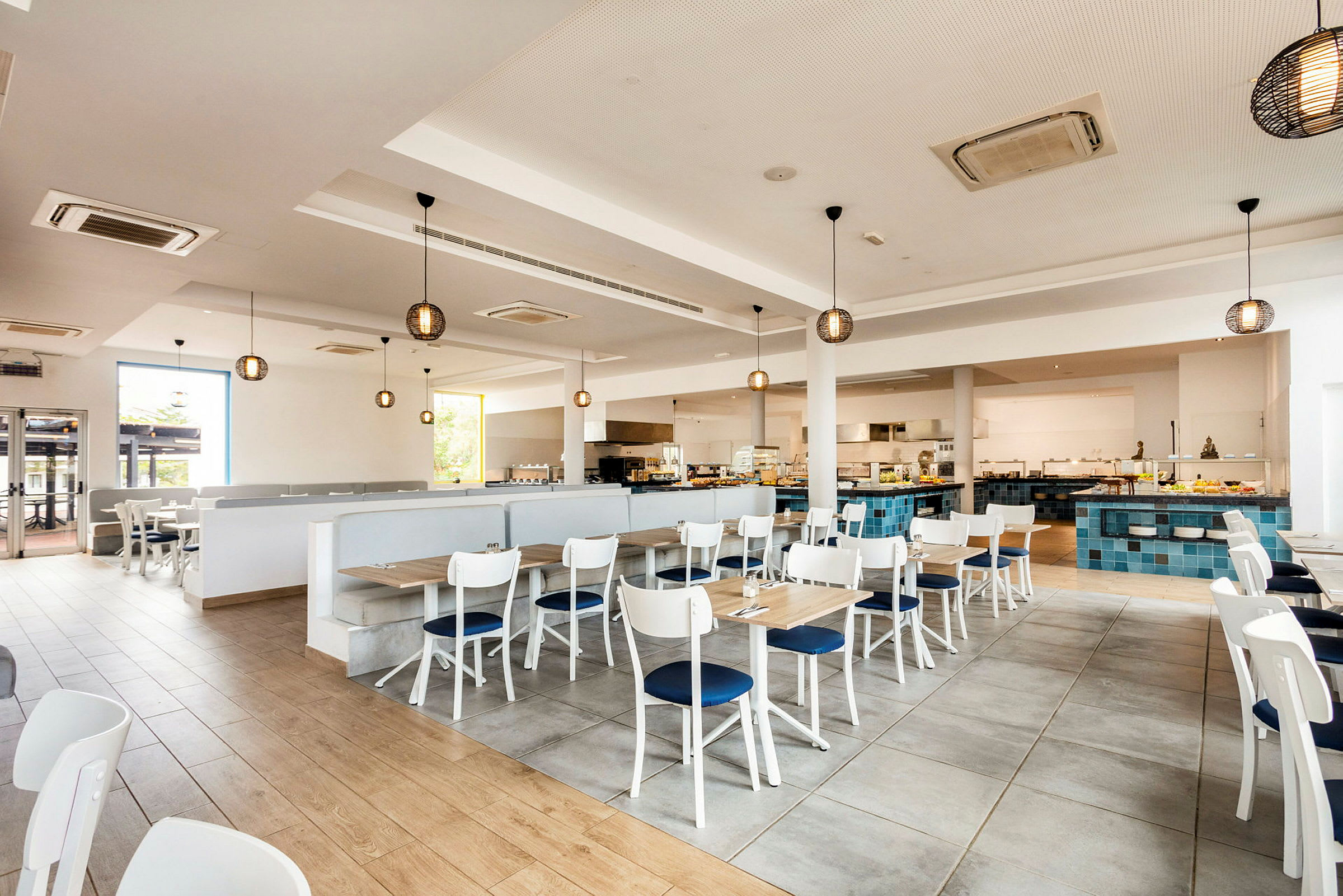 Hotellets bufférestaurang