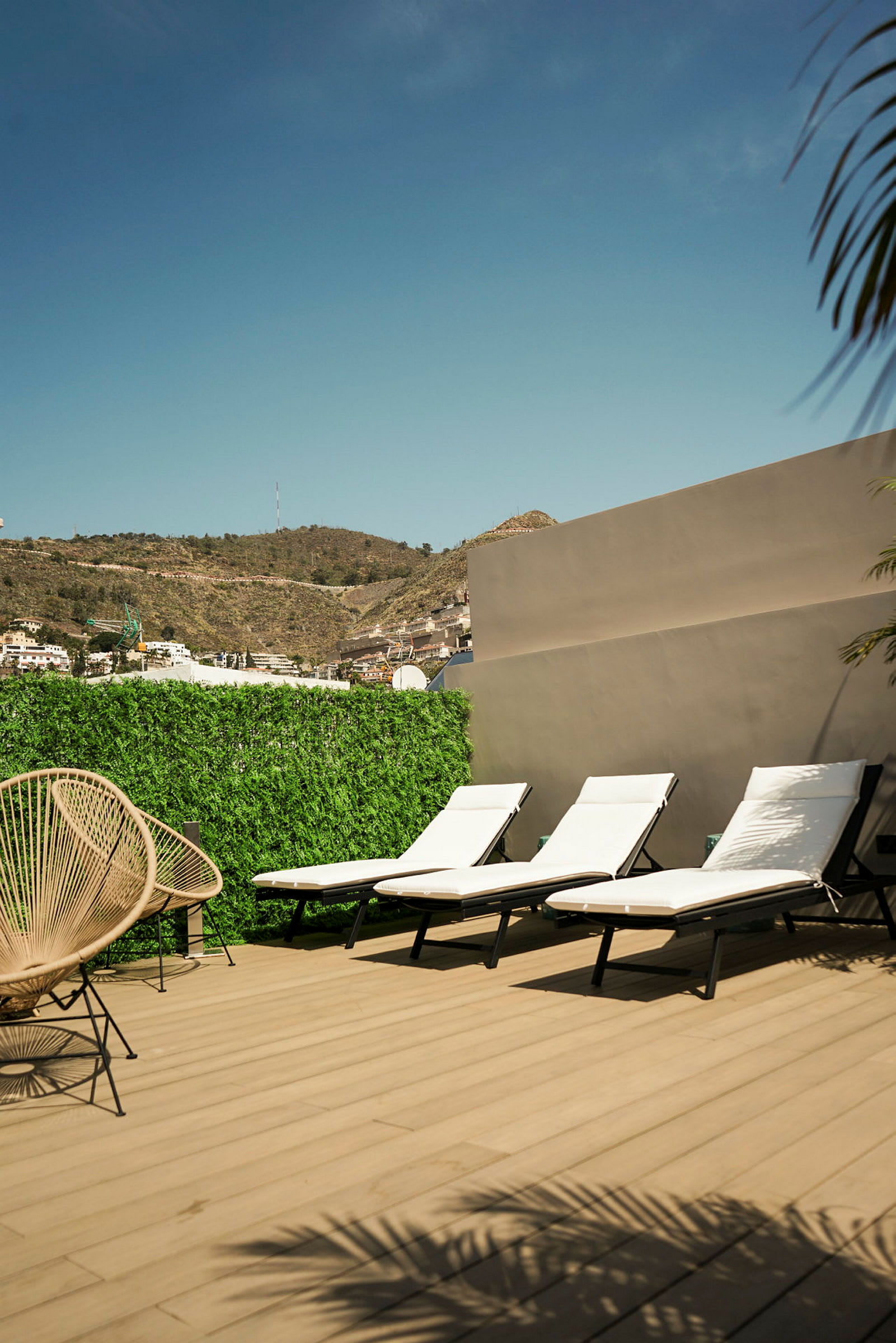 Hotellets takterrass