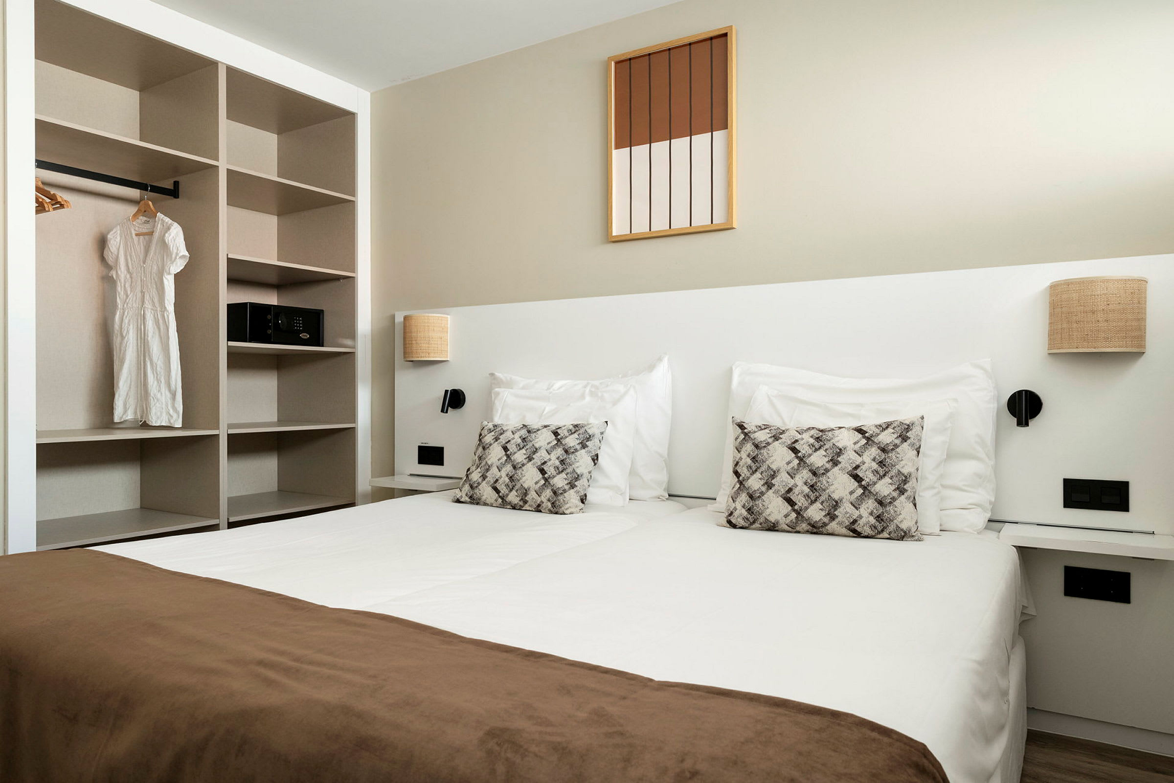 Exempel på sovrum i Junior Suite och Grand Suite