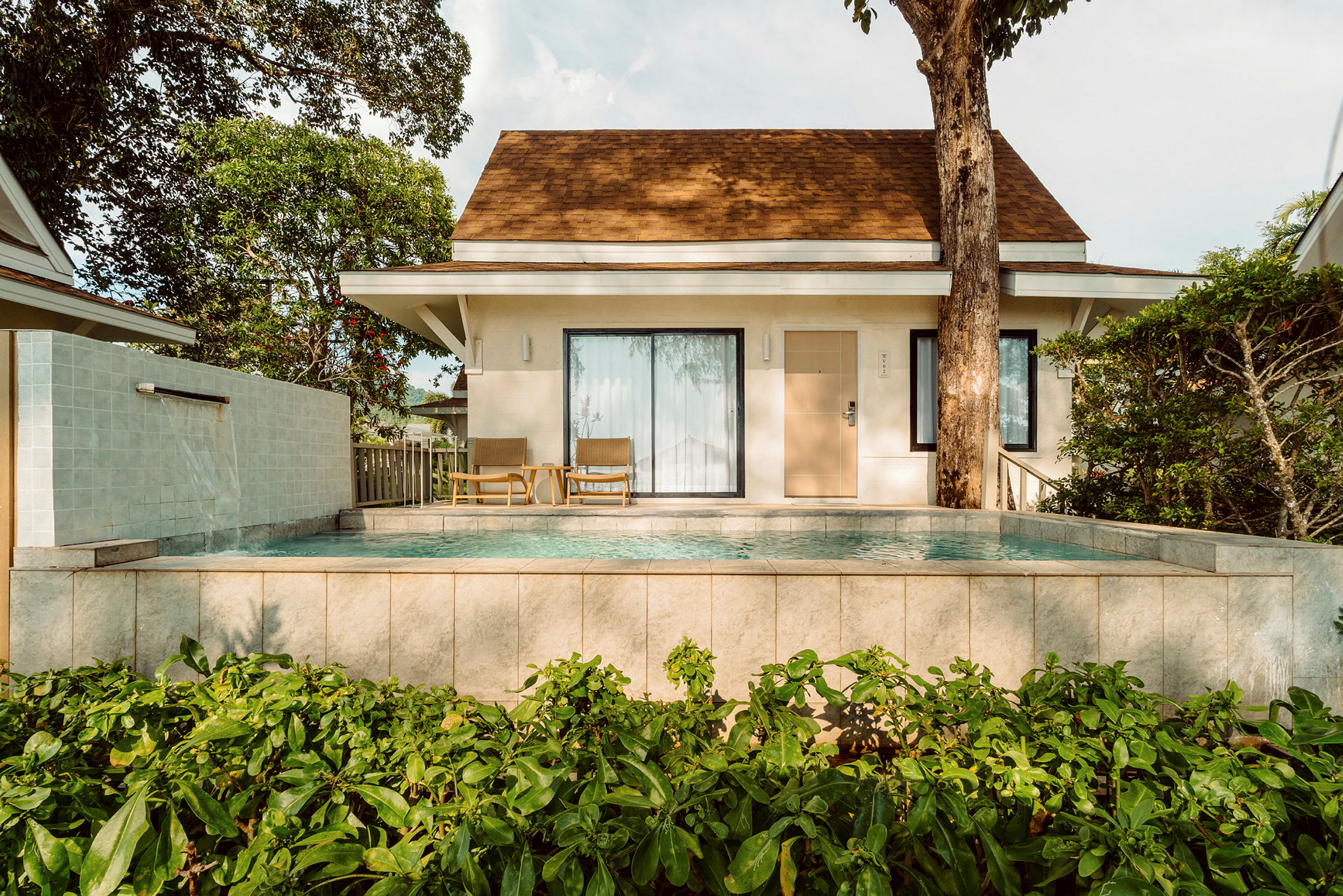 Dubbelrum i villa med privat pool