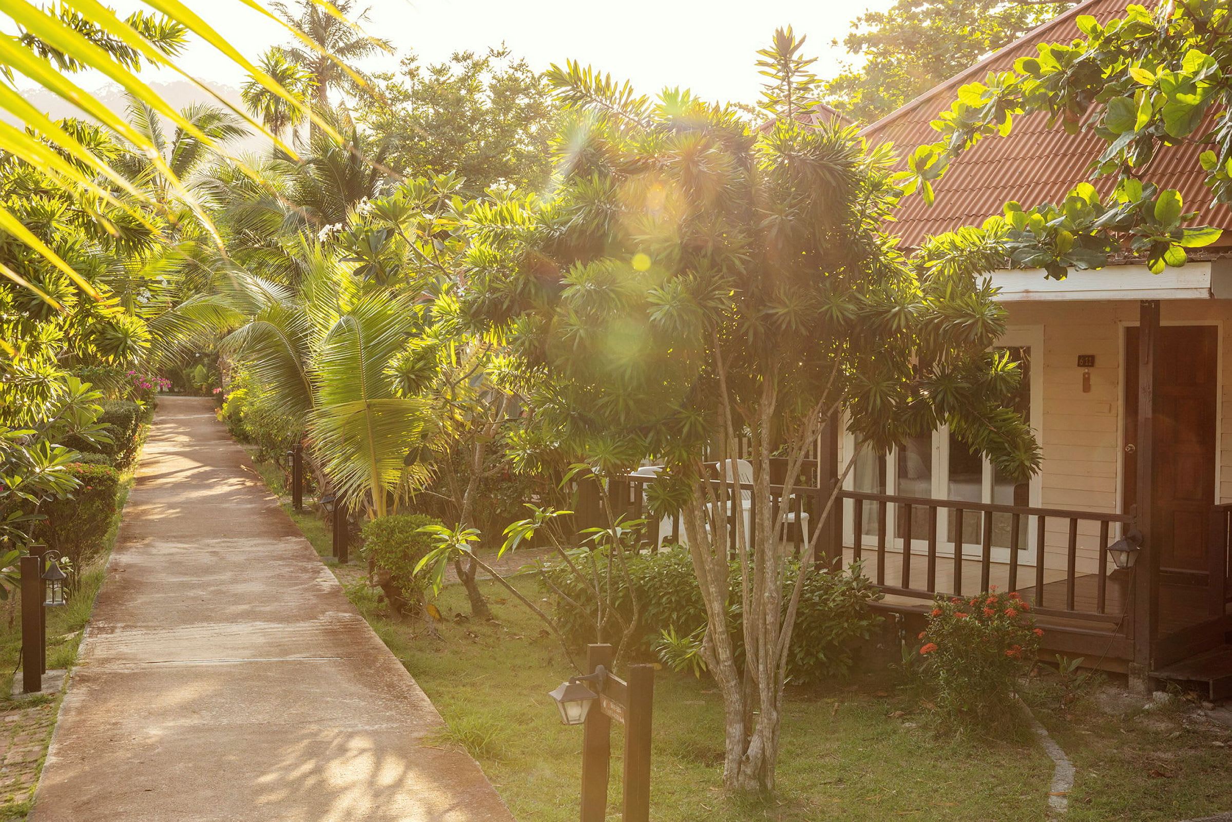 Dubbelrum i bungalow