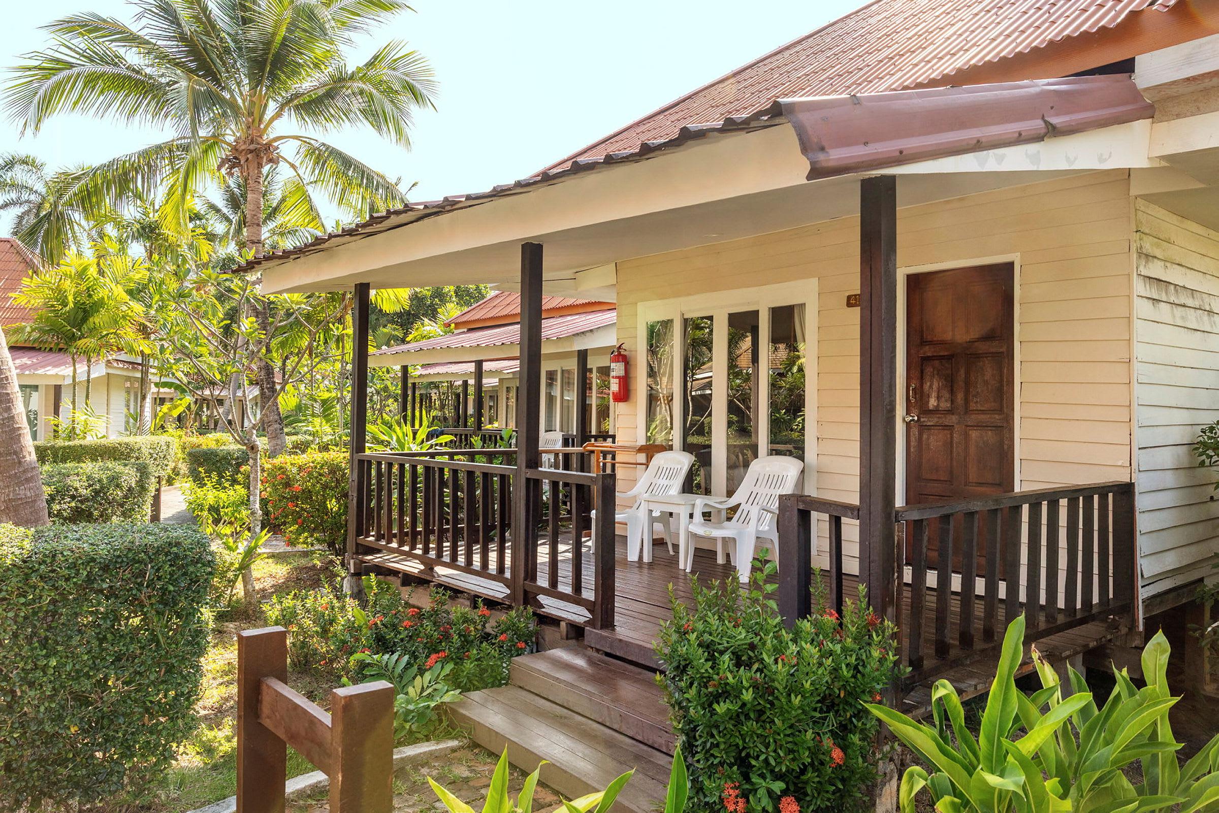 Dubbelrum i bungalow