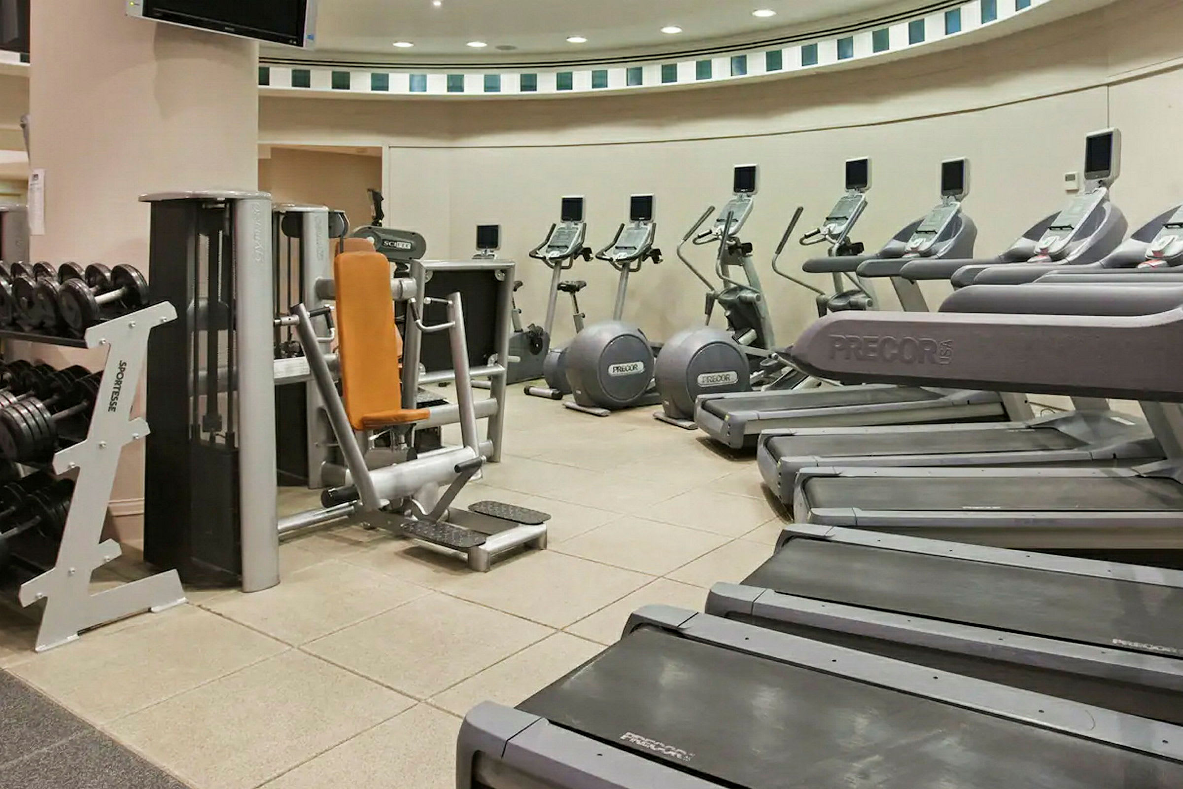 Hotellets gym