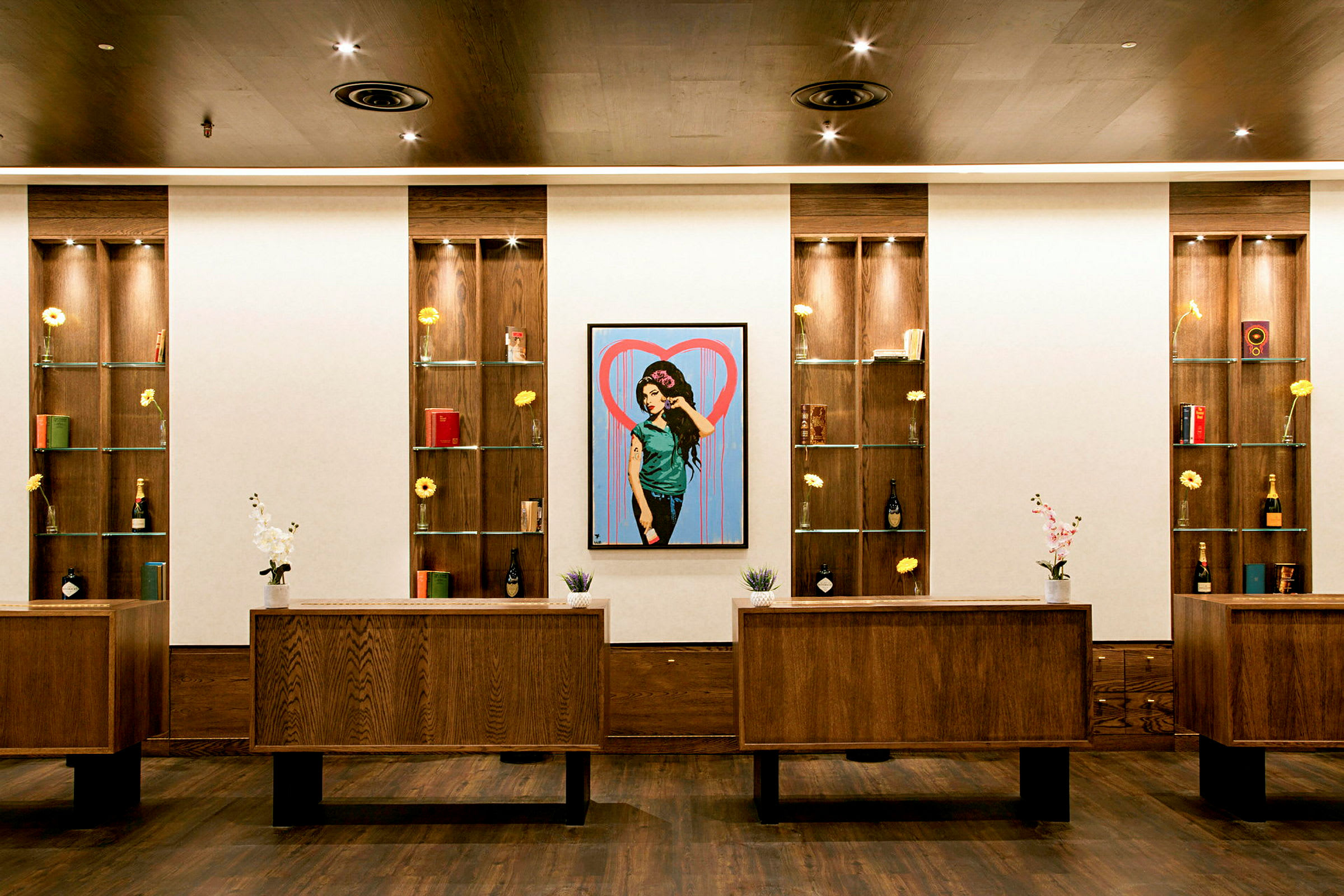 Reception och lobby