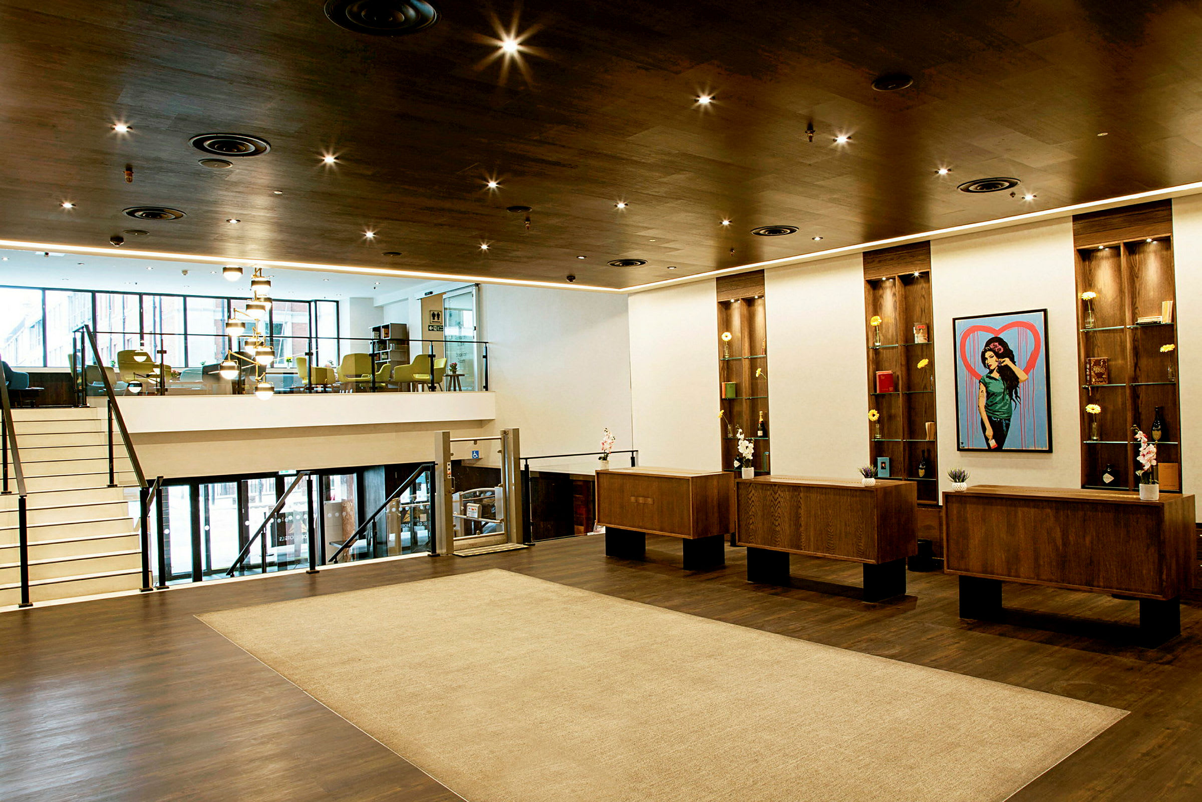 Reception och lobby