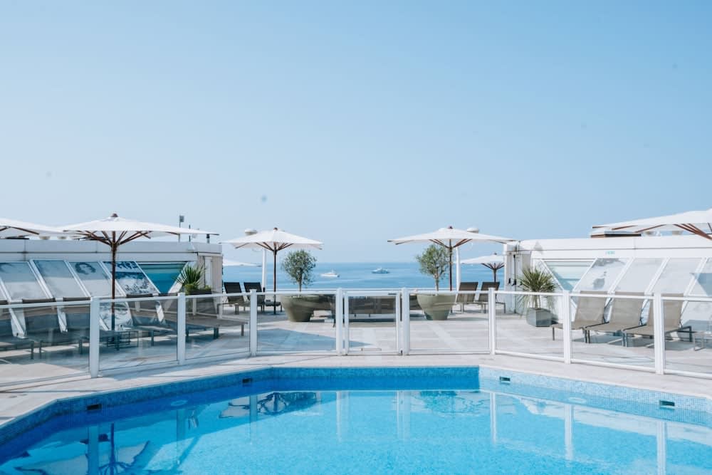 Takterrasspool