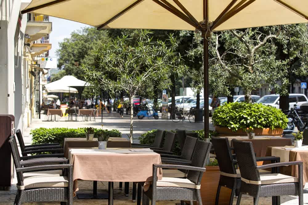 Restaurang utomhus