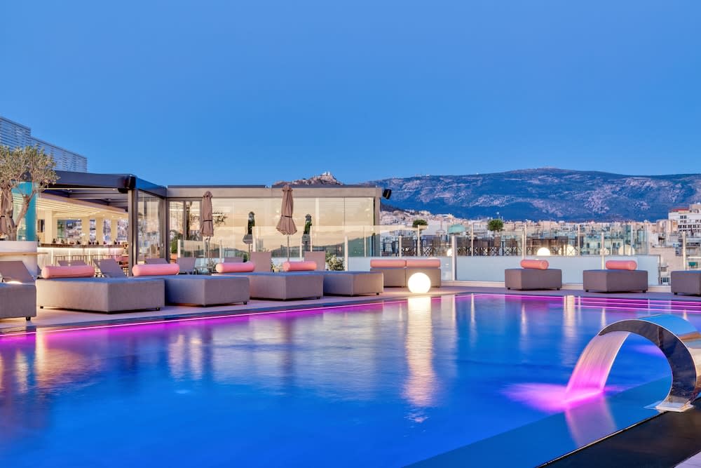 Takterrasspool