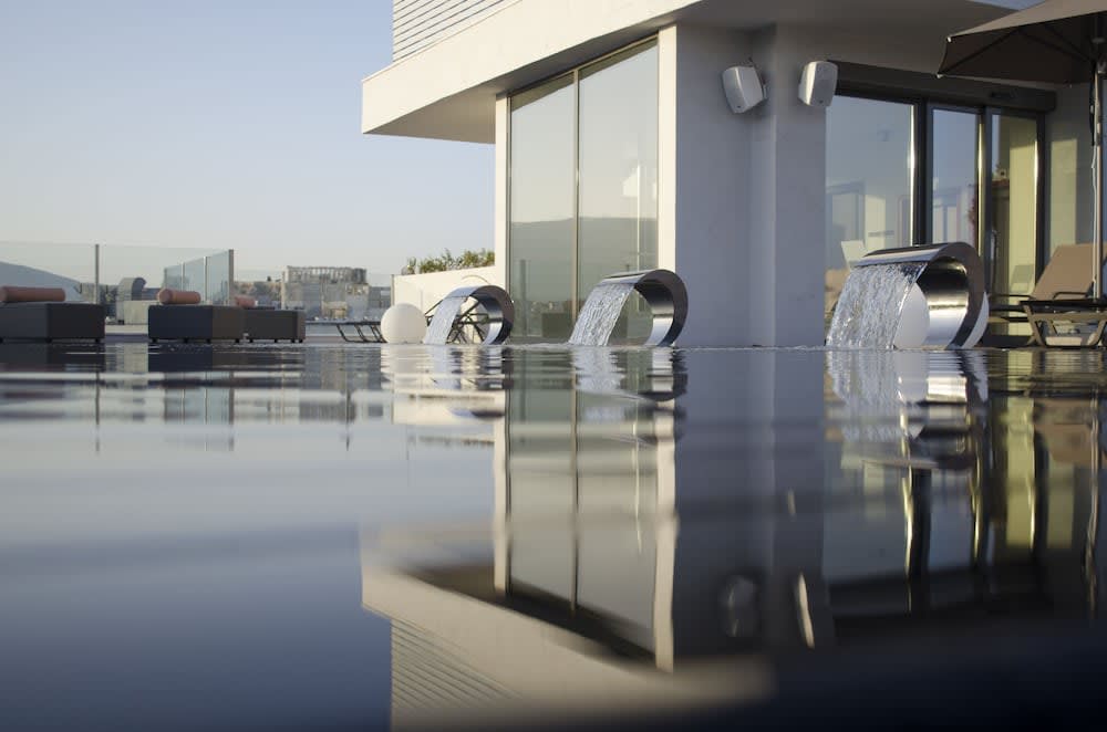 Takterrasspool