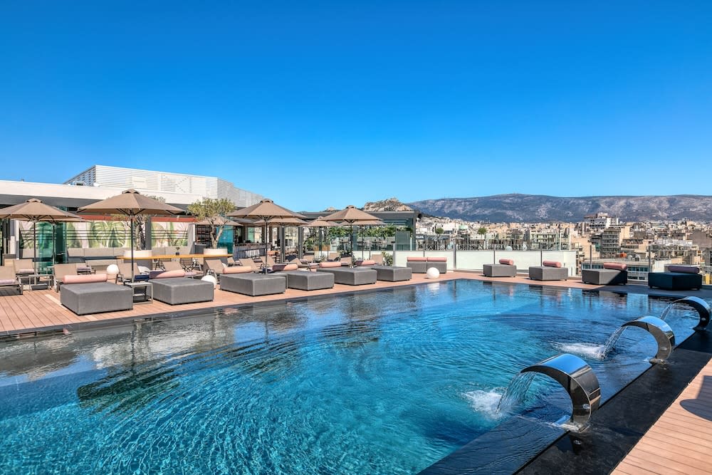 Takterrasspool