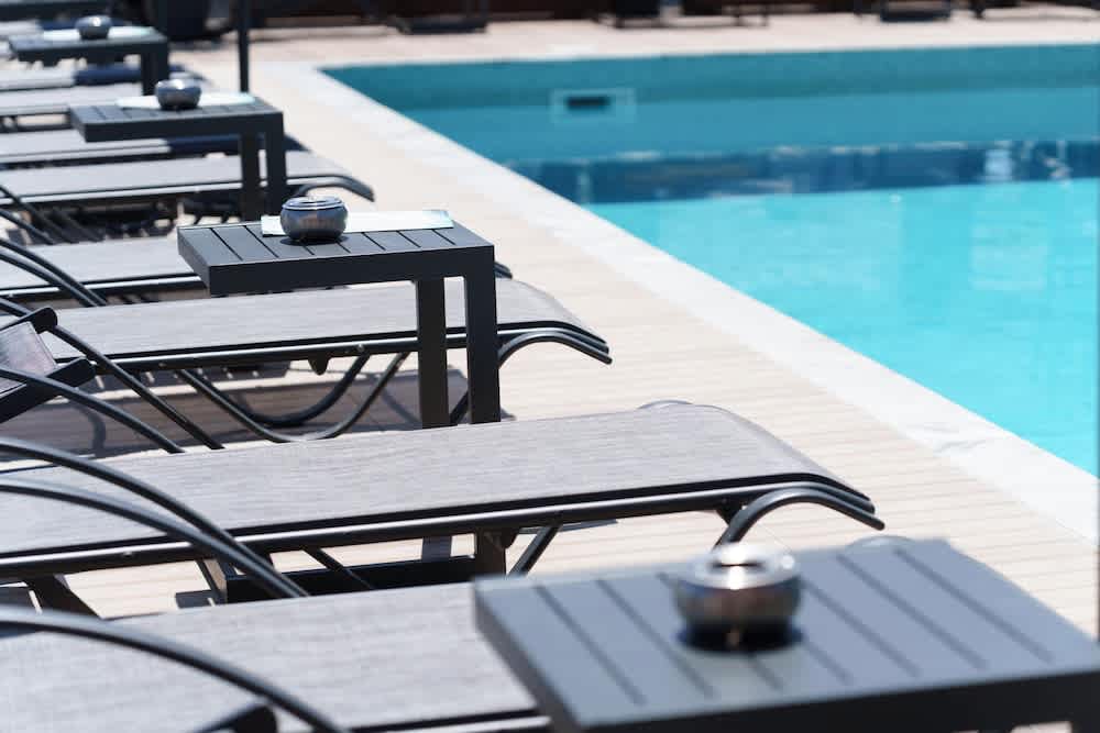 Takterrasspool