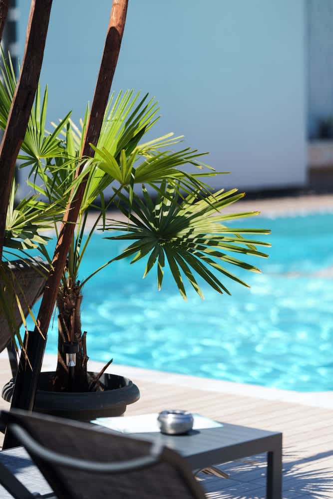 Takterrasspool
