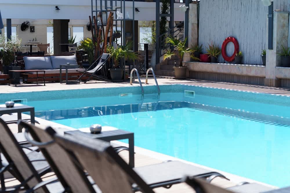 Takterrasspool