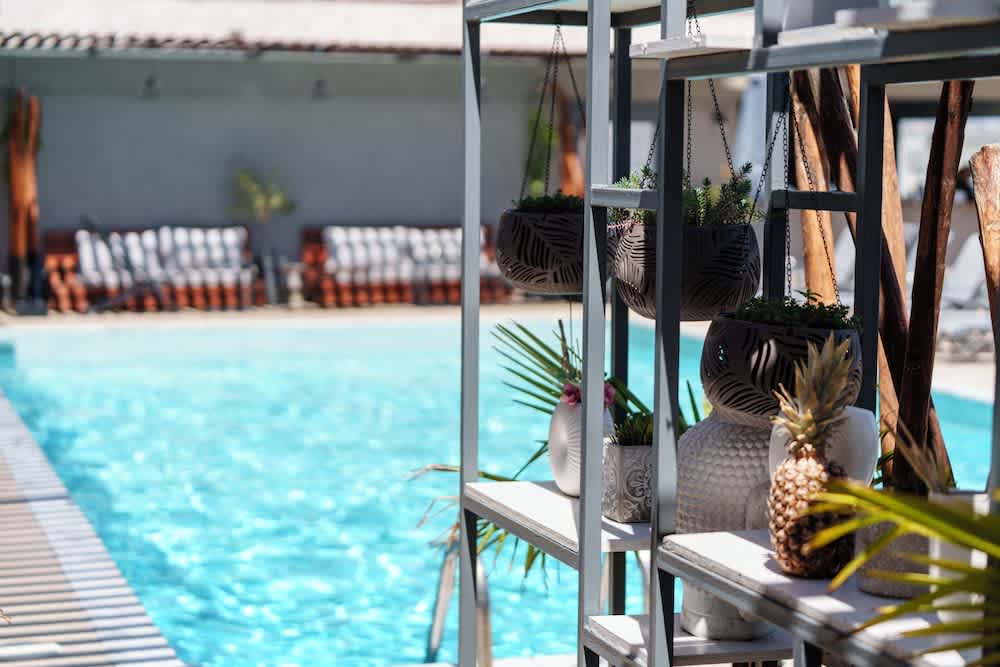 Takterrasspool
