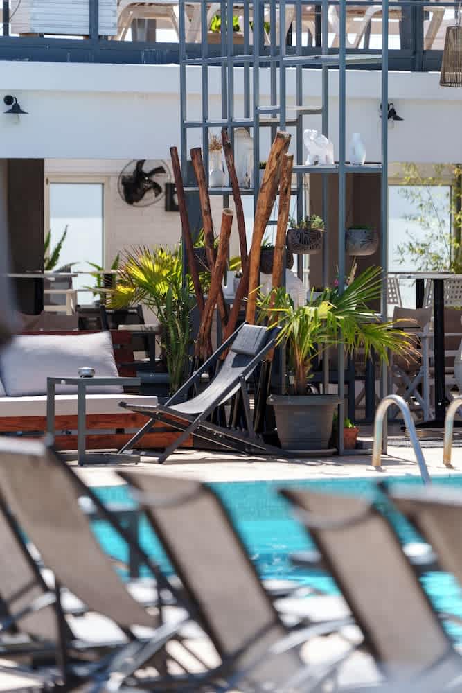 Takterrasspool