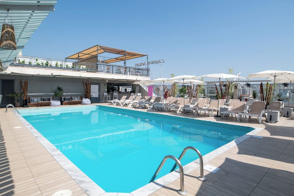 Takterrasspool