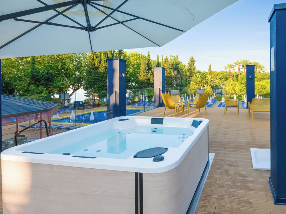 Bubbelpool utomhus
