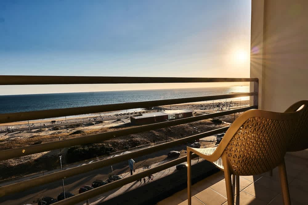 Utsikt mot havet/stranden