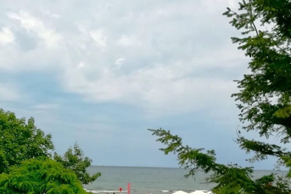 Utsikt mot havet/stranden
