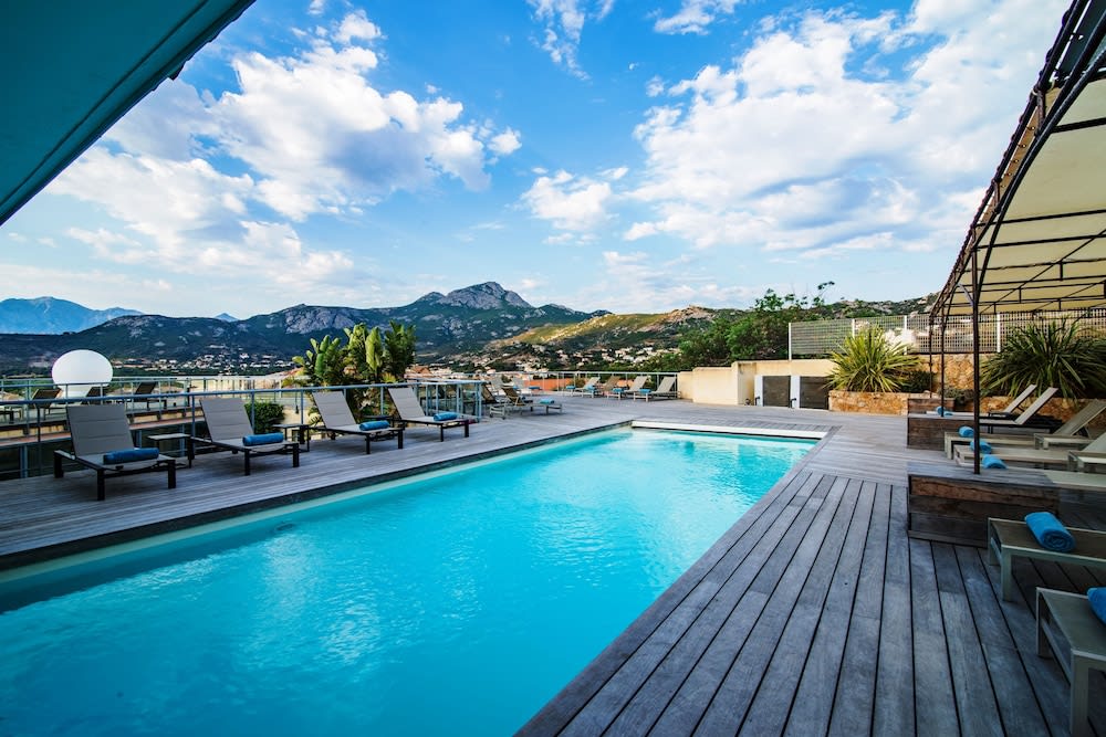 Takterrasspool