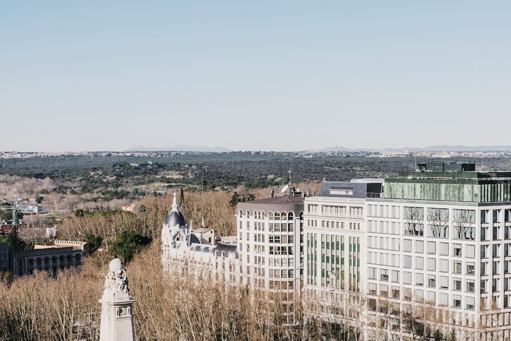Stadsutsikt från boendet