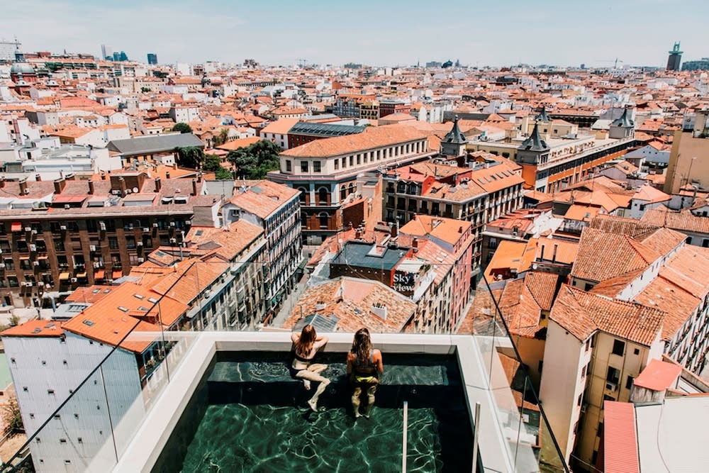 Takterrasspool