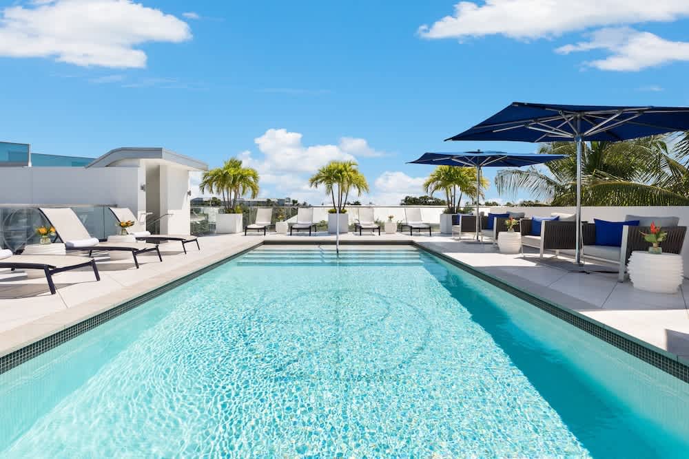 Takterrasspool