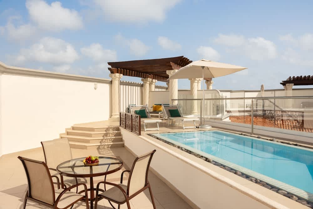 Takterrasspool