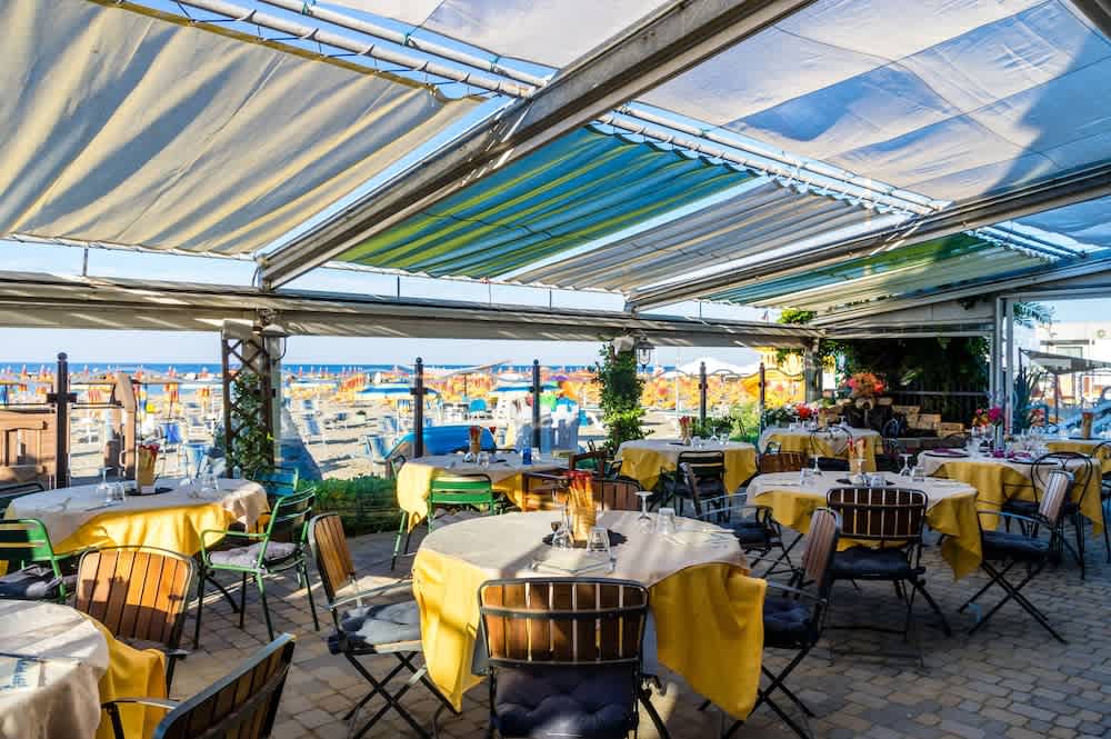 Mat- och restauranghall