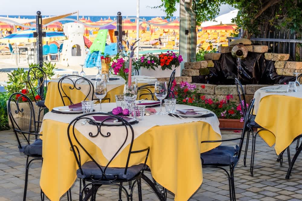 Restaurang utomhus