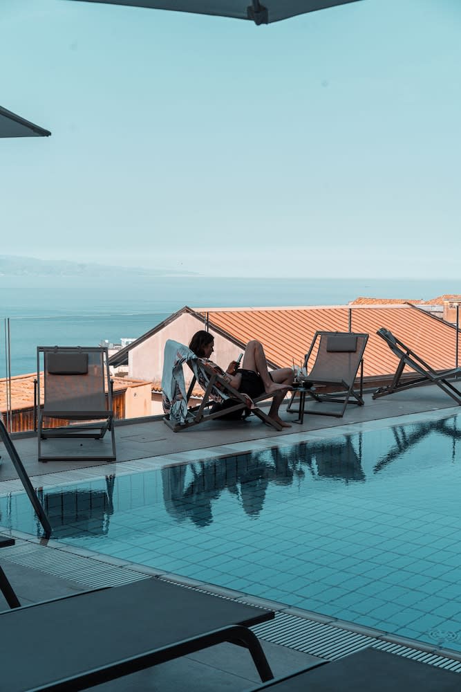 Takterrasspool