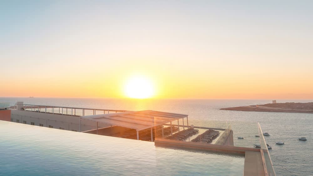 Takterrasspool