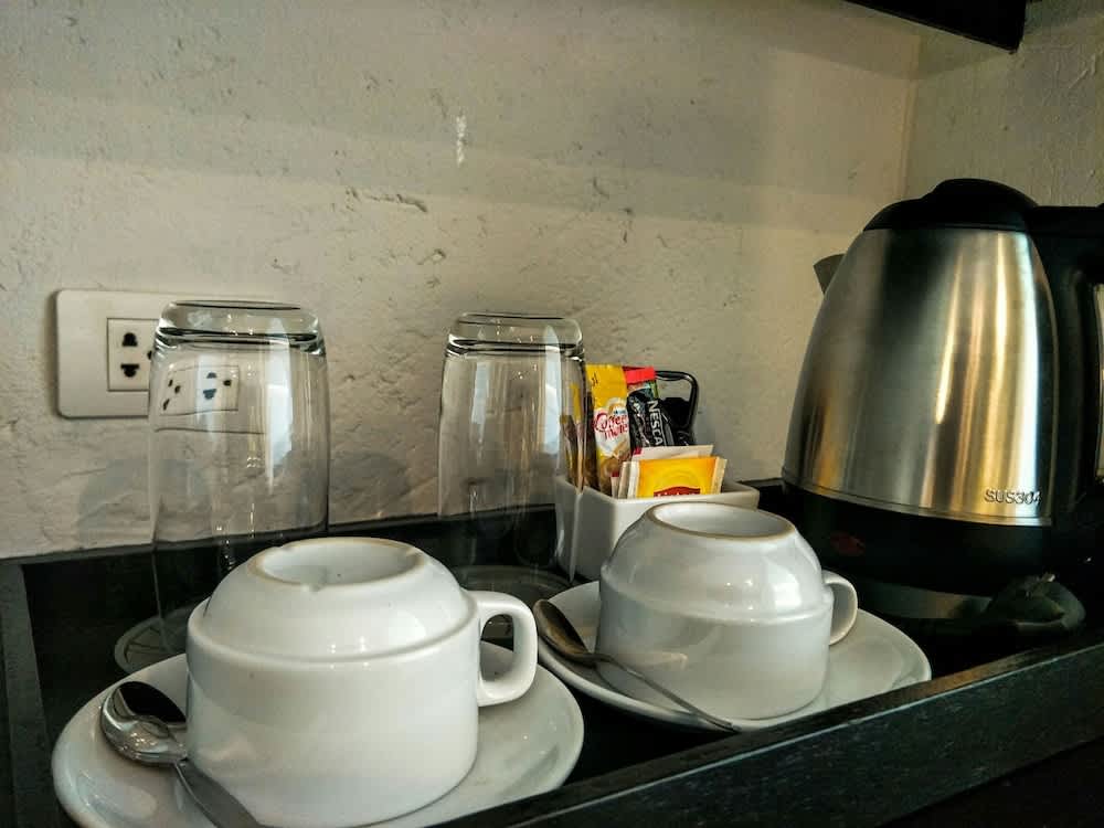 Kaffe och/eller kaffebryggare