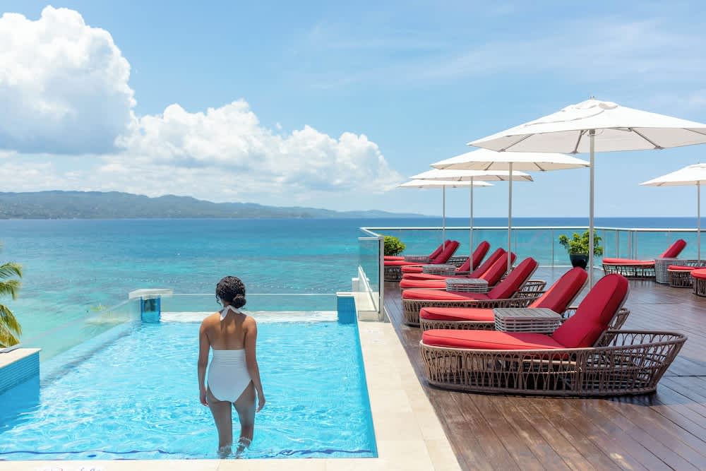 Takterrasspool