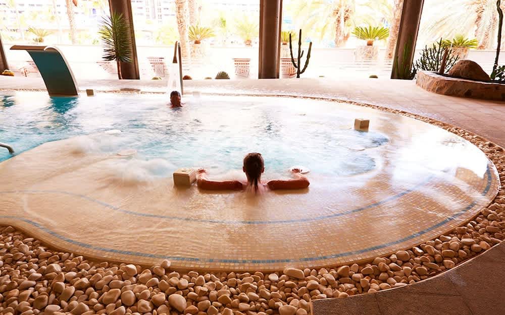 Bubbelpool inomhus