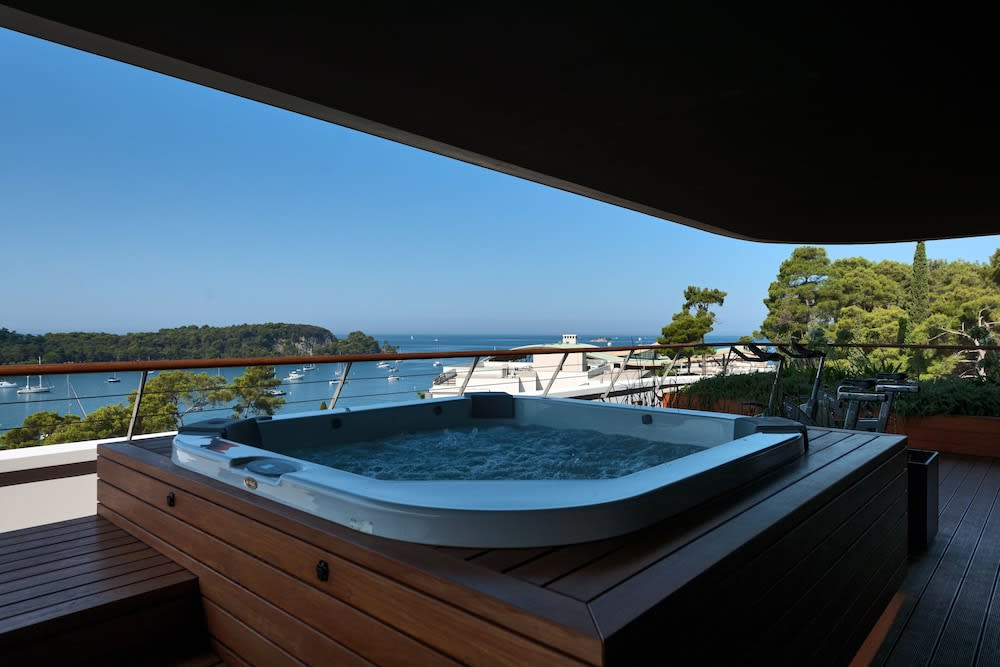 Privat bubbelpool