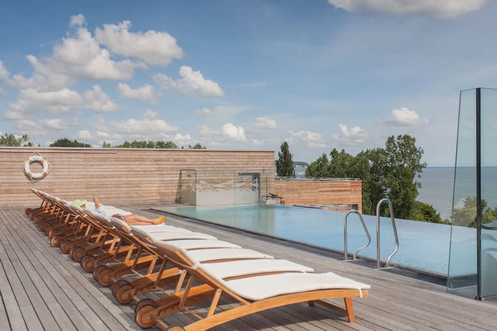 Takterrasspool