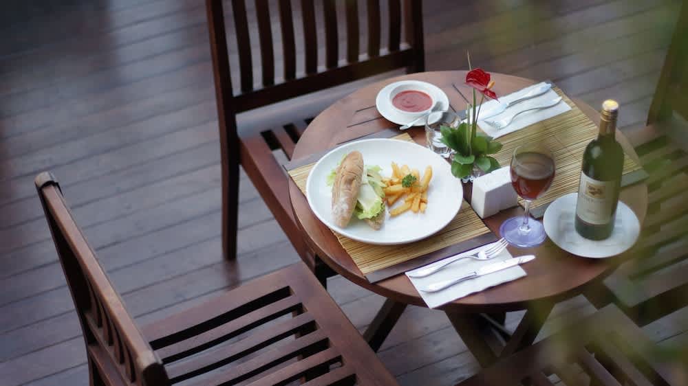 Restaurang utomhus