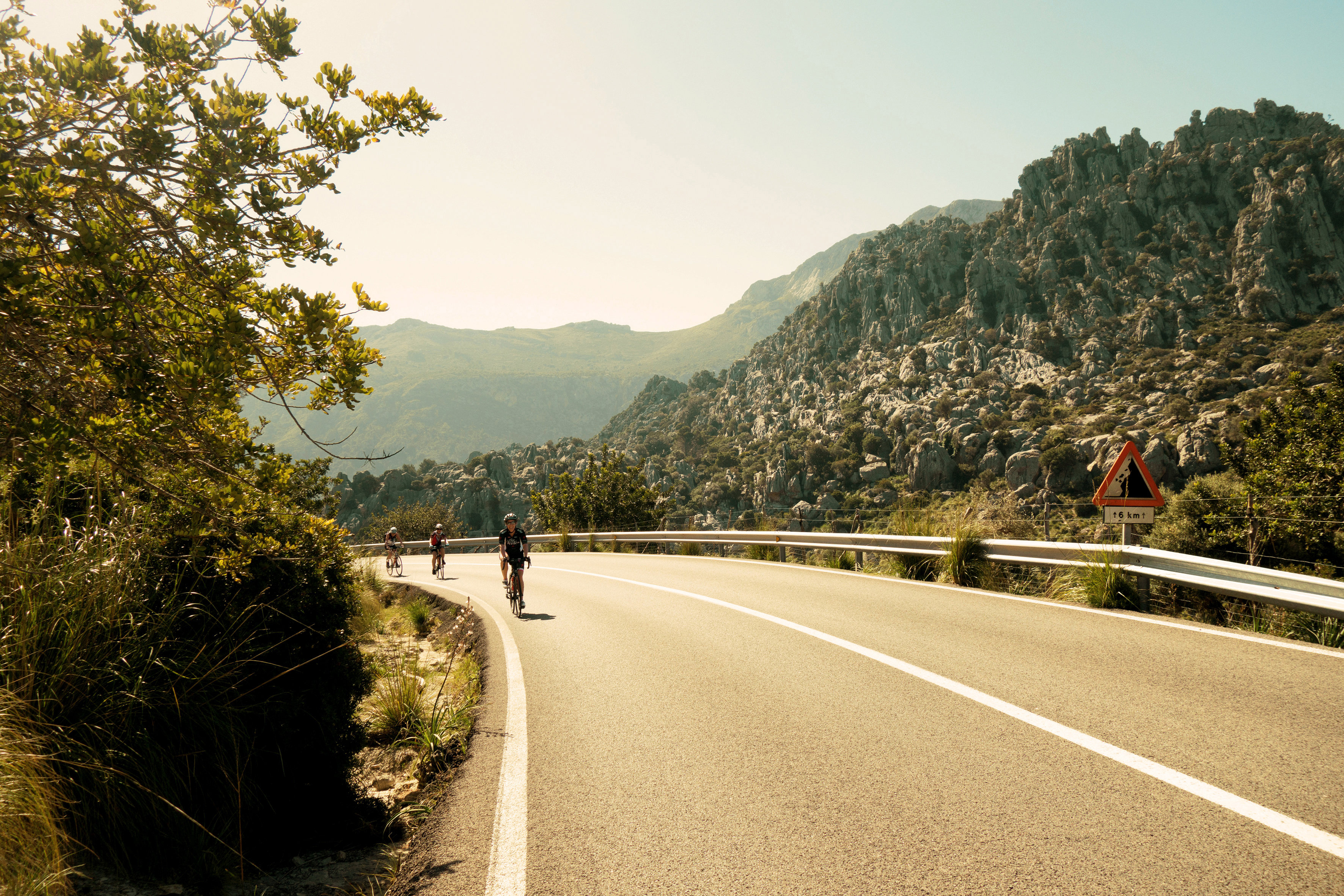 Triathlonträning på Mallorca