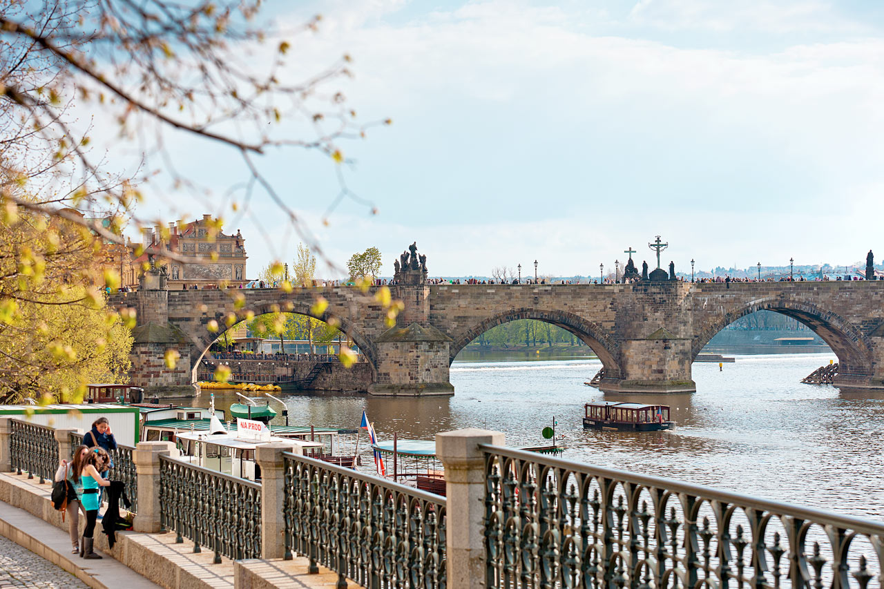 Gamla stan och Karlsbron, Prag