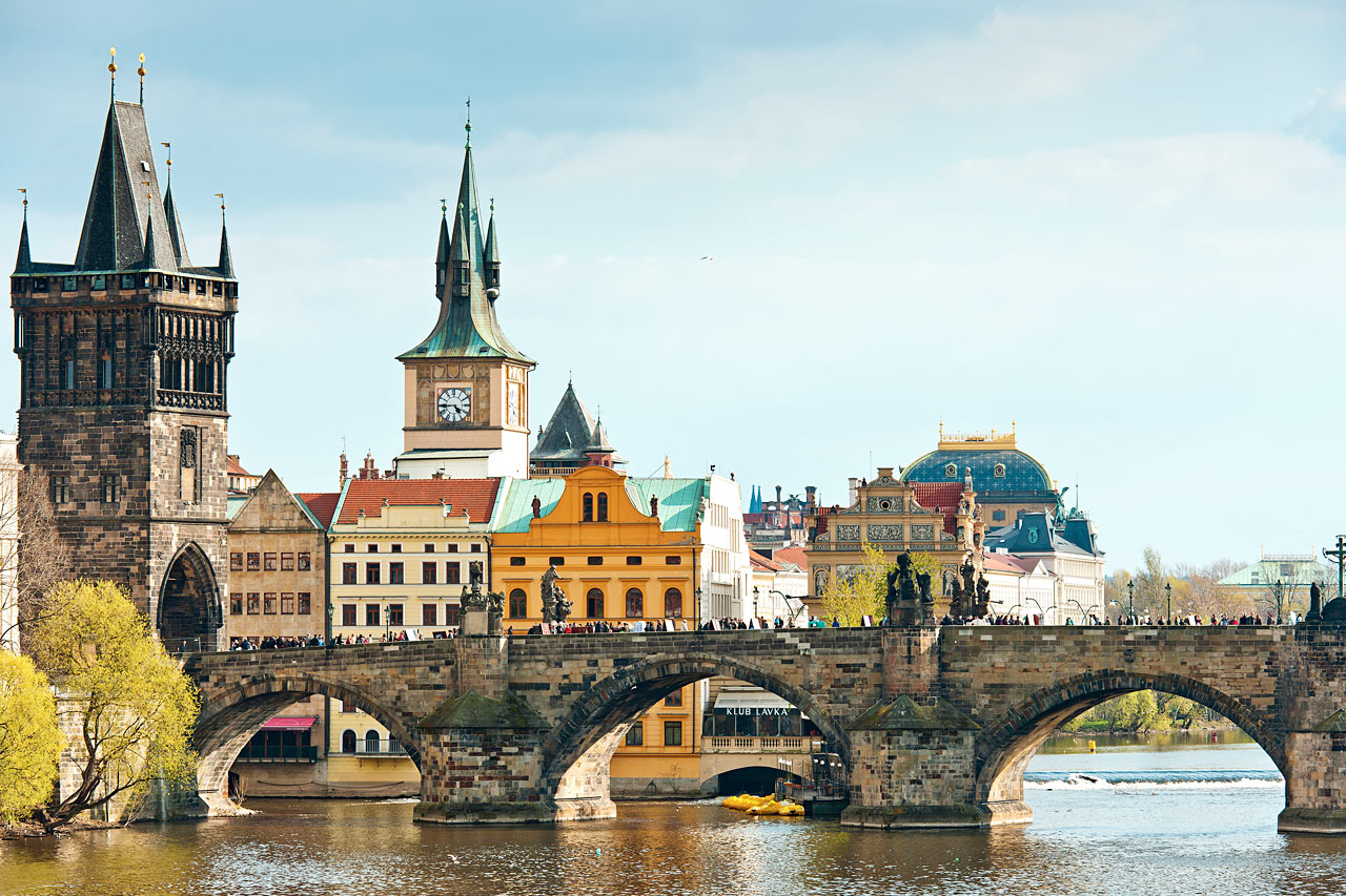 Gamla stan och Karlsbron, Prag