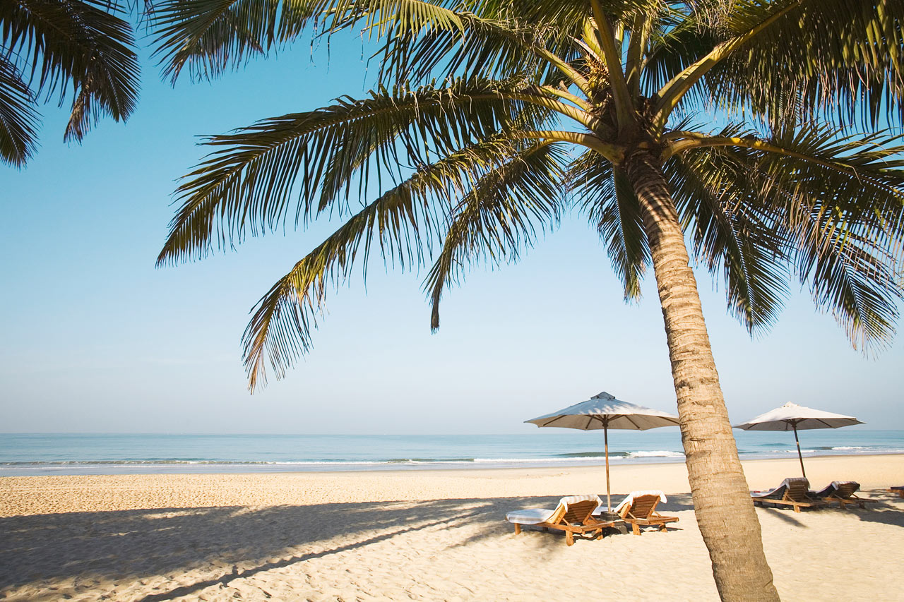 Mobor Beach, kort promenad söder om Cavelosim Beach, Södra Goa
