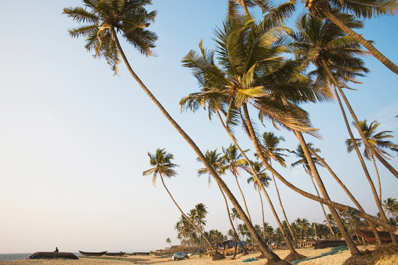Colva beach, Södra Goa