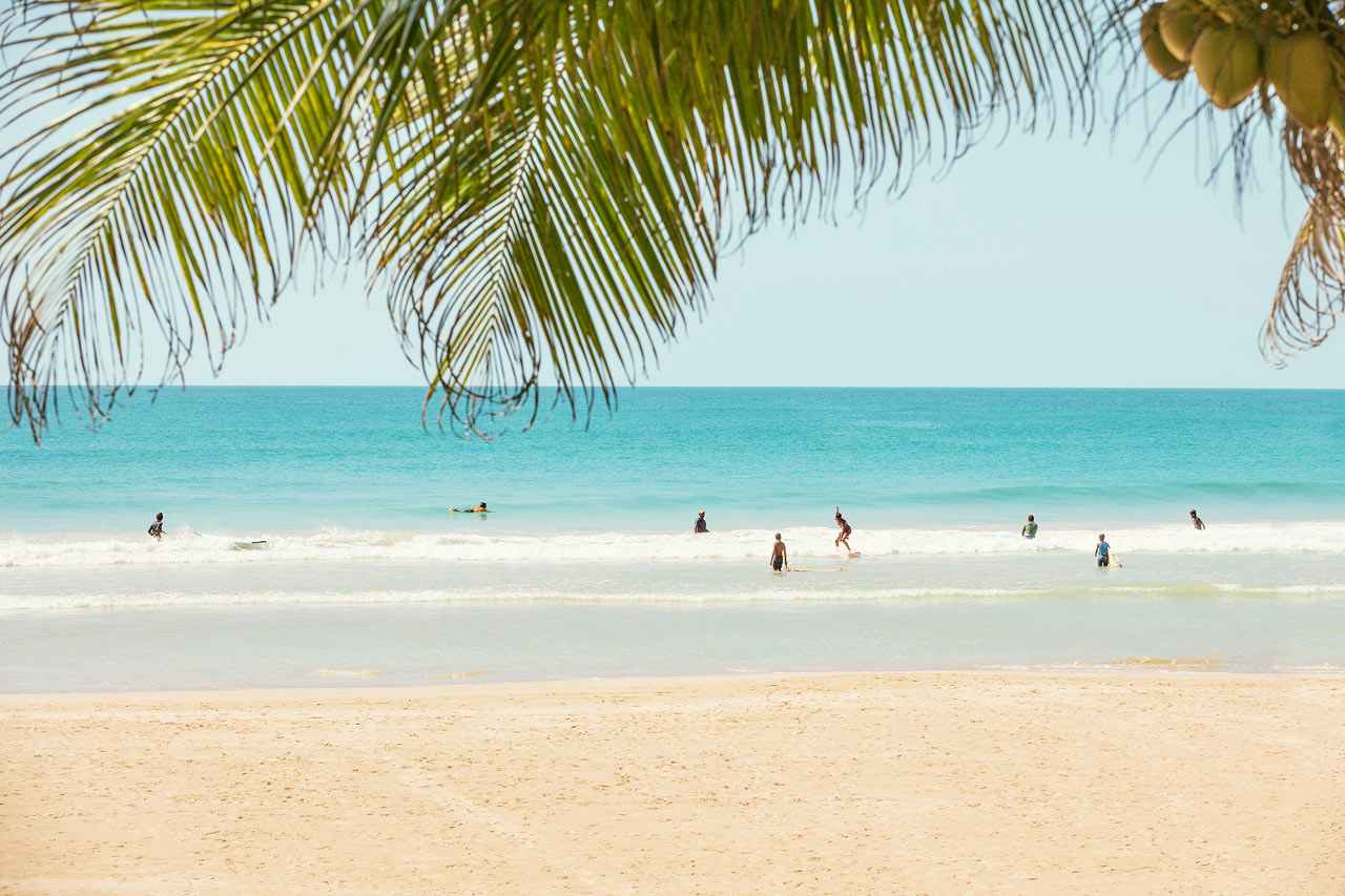 Kabalana Beach, Ahangama på södra Sri Lanka