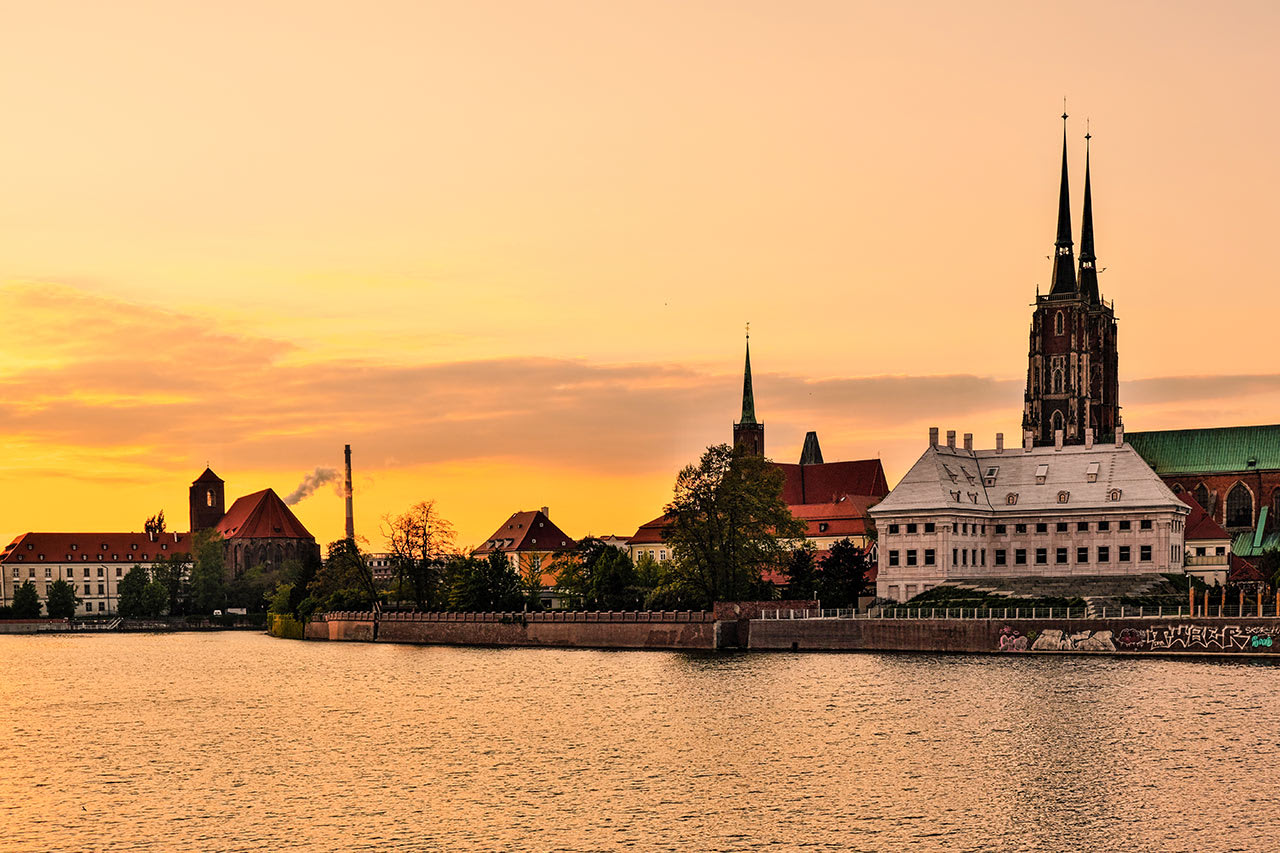 Gamla stan i Wroclaw